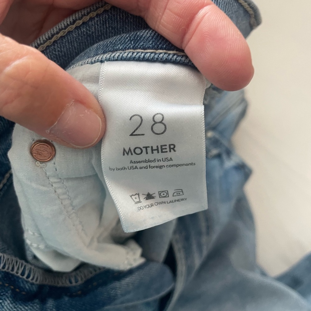 MOTHER Mid Rise Rambler Zip Jeans - Picture 5 of 7